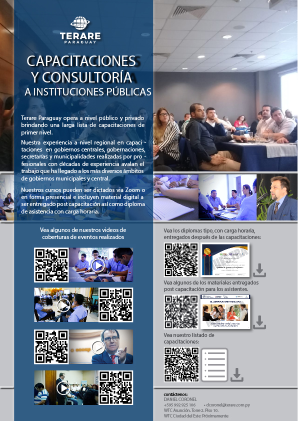 Capacitaciones Terare Paraguay